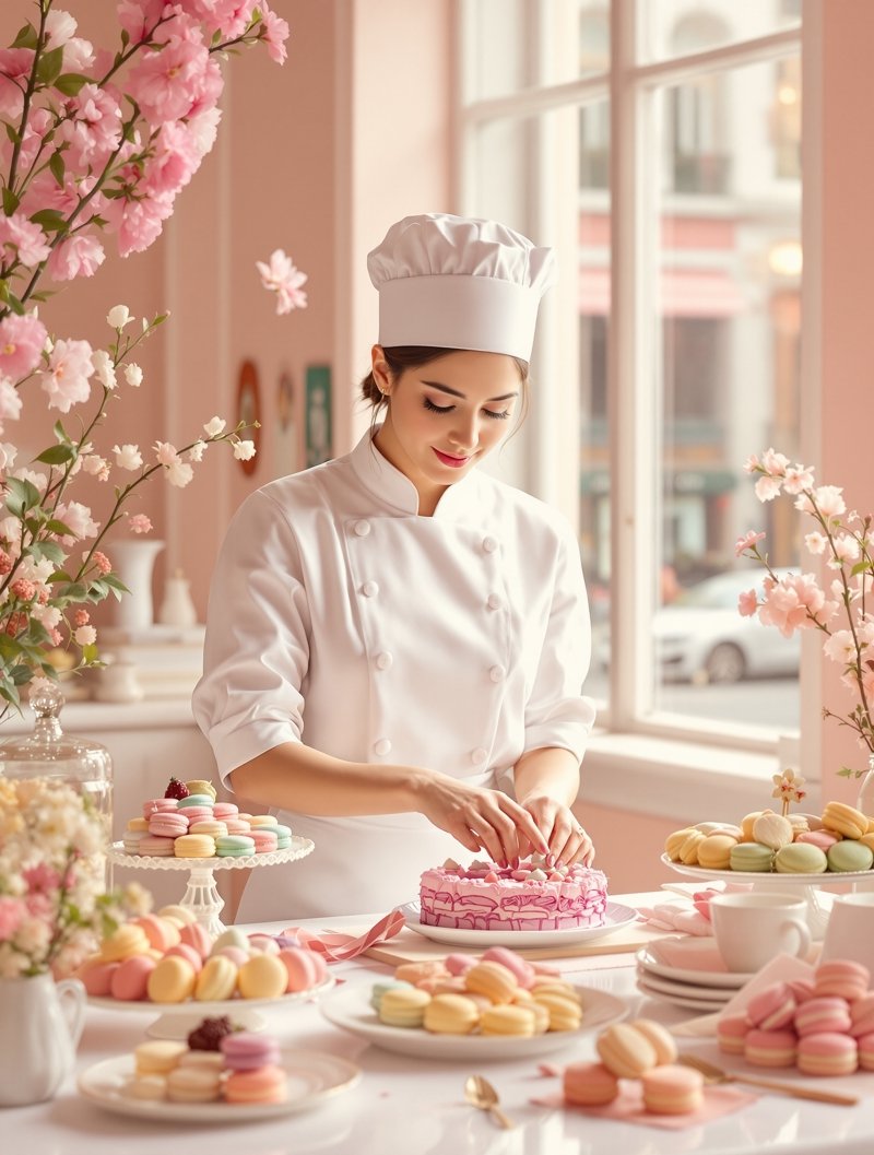 甜点师的巴黎 - 2019美食电影海报